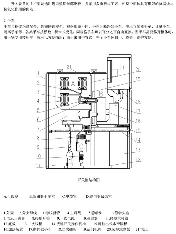 10KV高压开关柜　咨询热线：400-128-7988